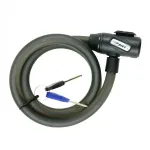 Lukk Good Bike Premium Security, must v., 1200 mm