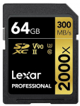 M&auml;lukaart Lexar Professional, 64 GB