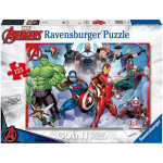 Pusle Ravensburger Gigant Avengers 05643, 50 cm x 70 cm, 125 tk, mitmev&auml;rviline