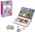 Magnetm&auml;nguasi Janod Magneti Book Princesses, 26 cm, mitmev&auml;rviline