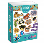 Magnetm&auml;nguasi Lean Toys Zoo, mitmev&auml;rviline