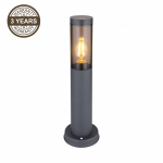 Vabalt seisev v&auml;lisvalgusti Domoletti Monteo DH022-450, 23W, E27, IP44, antratsiit v., 12.7 cm x 45 cm