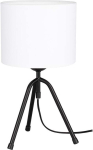 Laualambid Tami, E27, 60W, valge v./must v.