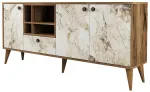 Kapp Kalune Design Napoli 845HCT5340, valge v./p&auml;hklipuu v., 180 cm x 35 cm x 81 cm