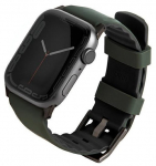 Rihmad Uniq, Linus Apple Watch Series 4/5/6/7/8/SE/SE2/Ultra 42/44/45mm, roheline v.
