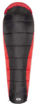 Magamiskott Nils Camp NC2012, must v./punane v., 190 cm