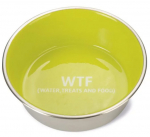 Kauss loomale Beeztees WTF, 1.9 l, 20 cm x 20 cm x 6 cm, roheline