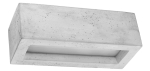 Valgusti seinale Sollux Vega 30 SL.0992, E27, 1 x 60 W, hall v. / hall v.
