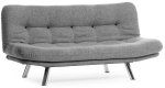 Diivanvoodi Hanah Home Misa 3-Seat, helehall v., 100 x 200 cm x 104 cm