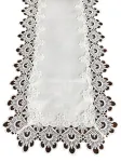 Piklik laudlina ristk&uuml;likukujuline G01-01, valge v., 40 x 140 cm