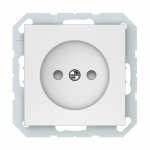 Pistikupesa Vilma QR1000 RP16-001-22, ilma maanduseta, matt valge v.