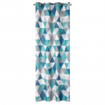 &Ouml;&ouml;kardin ZKPB-03, hall v./t&uuml;rkiissinine v., 140 cm x 250 cm