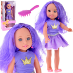 Nukk Jokomisiada Pretty Girl ZA4766, 38 cm, violetne