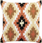 Dekoratiivne padi Beliani Serampore, mitmev&auml;rviline, 50 cm x 50 cm