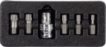 Otsikute komplekt Pro-Line Spline M5-M12, S2, 30 mm, 1/2"