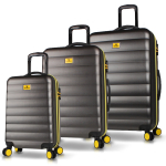 Kohvrite komplekt My Valice Crskobait, antratsiit, 100 l, 30 x 48 x 76 cm