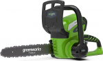 Kettsaag Greenworks g40cs30 Gen II, 30 cm, ilma akuta