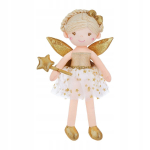 Riidest nukk Smily Play Rag Fairy SP83895, 38 cm, kuldne v.