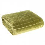 Pleed Luna K127-C, oliiviroheline/kuldne, 150 cm x 200 cm