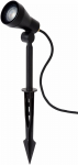&Uuml;hendatav v&auml;lisvalgusti Lucide Spike, 5W, GU10, IP54, must v., 6.5 cm x 42 cm