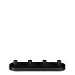 K&uuml;&uuml;nlahoidja Mica 1159685, raud, 3 cm, must v.