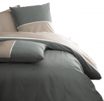 Voodipesukomplekt TODAY Basic, hall v., 63 x 63 cm, 220 x 240 cm, 3 tk