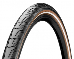Jalgratta rehv Continental Ride City 47-622, kumm, must/kreemjasvalge, 28", 1.75"