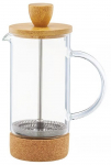 Kohvikann French Press Ambition Natural, 0.35 l, l&auml;bipaistev v./pruun v.