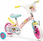 Lisaratastega laste jalgratas, laste Toimsa Barbie 1165, roosa v., 12"