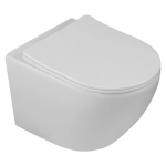 WC-pott, seinapealne Laveo Desna Cycleon, kaanega, 370 mm x 485 mm