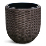 Lillepott Domoletti 53000011108, plastik, &Oslash; 38 cm, pruun v.