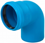 Torup&otilde;lv madala m&uuml;ratasemega sisekanalisatsiooni jaoks Magnaplast Ultra dBB, 75 mm, 15 &deg;