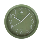 Kvartsseinakell Home4you Holly, roheline v., 30 cm x 30 cm, 30 cm