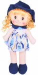 Riidest nukk Maja, 45 cm, sinine