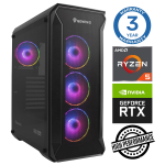 Statsionaarne arvuti Intop AMD Ryzen 5 5500, DDR4 32 GB, SSD 1 TB, NVIDIA GeForce RTX 5050 8 GB GDDR6