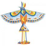 Tuulelohe Djeco Maxi Bird, 85 cm x 125 cm, sinine v./kollane v.