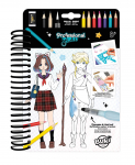 Loominguline maalikomplekt Buki France Professional Studio Manga, mitmev&auml;rviline
