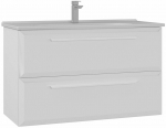 Vannitoakapp valamuga Kalune Design Nuvola, valge v., 50 cm x 100 cm x 62 cm