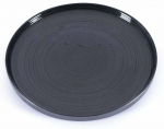 Taldrikute komplekt magustoidu Hermia Milano 6PTAD, &Oslash; 20 cm, must v.