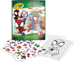 Joonistustarvik Crayola Color & Sticker Spidey, mitmev&auml;rviline