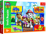 Pusle Trefl Paw Patrol Doggies And Dinosaurs 16548, 27.5 cm x 41 cm, 100 tk, mitmev&auml;rviline