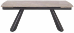 S&ouml;&ouml;gilaud Vince, must v./marmor v./pruun v., 180 - 238 cm x 90 cm x 75 cm