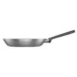 Praepann Fiskars 1084550, &Oslash; 28 cm, roostevaba teras, Must v.