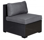 Aiadiivan Home4you Sevilla, must v., 67 cm x 76.5 cm x 74.5 cm