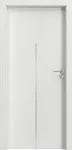 Siseukseleht Domoletti H1 Porta line H1, vasakpoolne, valge v., 203 x 74.4 x 4 cm