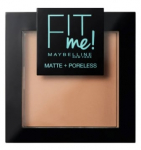 Kompaktne pulber Maybelline Fit Me Matte + Poreless 250, 250 sun beige, 9 g