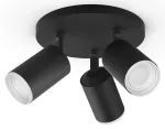 Nutivalgustus kohtvalgusti Philips Hue Fugato Triple 915005761601, GU10, 3 x 5.7 W, must v. / must v.