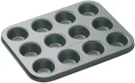 Muffinivorm Masterclass Mini Bake Pan, hall v., 25 cm x 20 cm