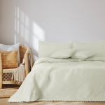 Voodikate Restilo Meadore, kreemjasvalge, 260 cm x 280 cm