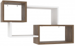 Seinariiul Kalune Design Ayder 854KLN1708, valge v./p&auml;hklipuu v., 51 cm x 20 cm x 90 cm
